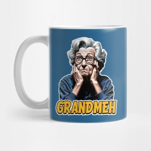 Grandmeh - Meh Funny Grandma Mug